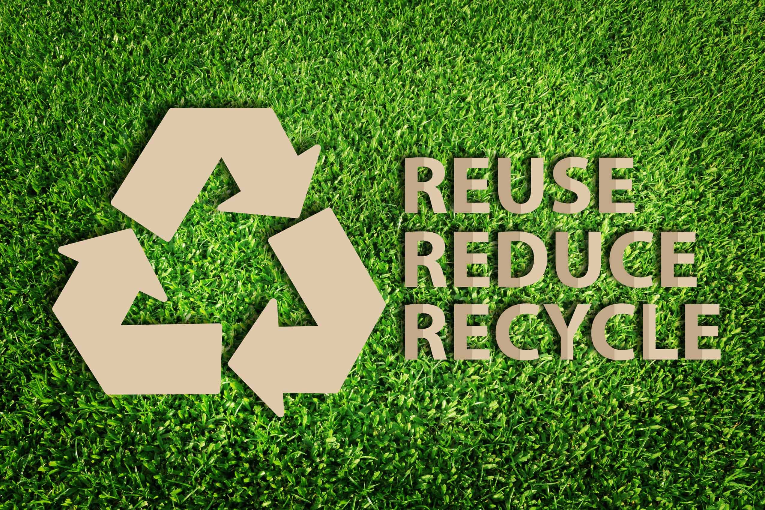 REUSE REDUCE RECYCLE